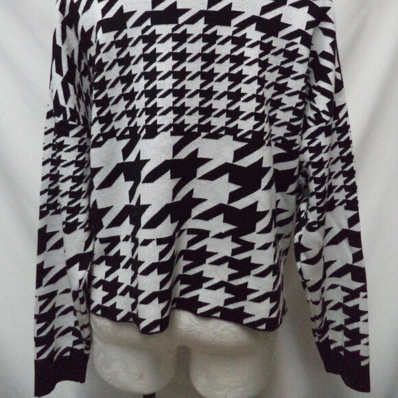 AKIRA Sunglasses Red Lips Lady mock neck knit sweater top Size Sz Medium Md M - Picture 13 of 16